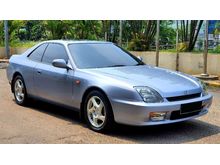 2000 Honda Prelude 2.2 Coupe AT Silver On Beige - LOW KM 66RIBUAN ASLI ANTIK - PAJAK PANJANG - TERAWAT ISTIMEWA - KREDIT MUDAH DATA DIBANTU