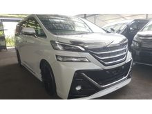 2015 Toyota Vellfire 2.5 ZG Modellissa Japan New Car UNREG