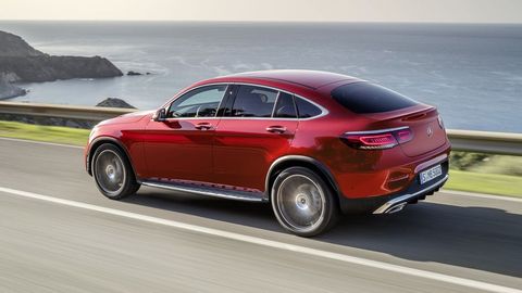 Mercedes-Benz Unveils GLC Coupe Facelift