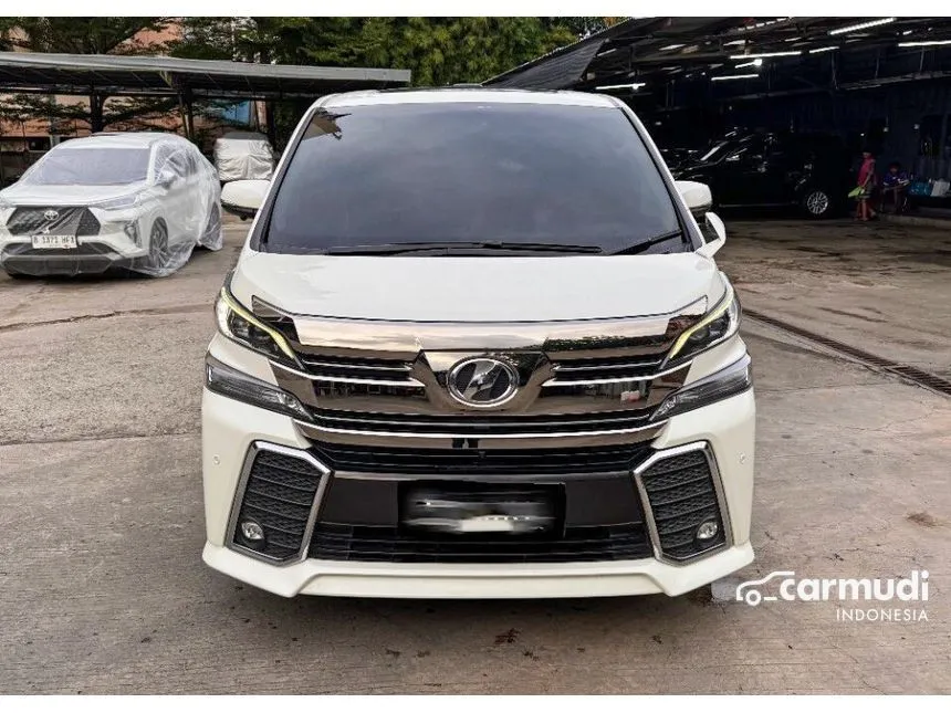Jual Mobil Toyota Vellfire 2015 ZG 2.4 di Banten Automatic Van Wagon Putih Rp 630.000.000
