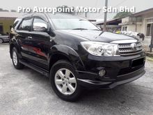 2012 Toyota Fortuner 2.7(A)TRD SPORTIVO Full Service RECORD