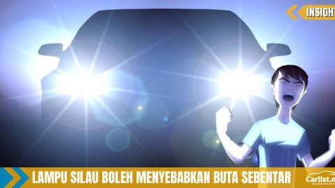 Lampu Silau - Buat Aduan Ke JPJ Tapi...