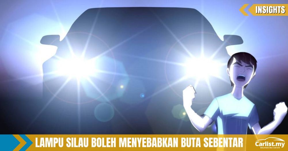 Lampu Silau - Buat Aduan Ke JPJ Tapi...
