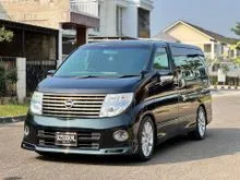2007 Nissan Elgrand 2.5 MPV - LOW KM, Jaminan bebas nabrak dan banjir - CASH ONLY - TERMURAHHH