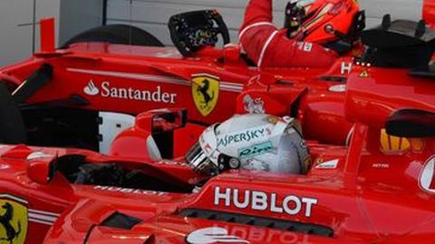 Duo Ferrari Pecundangi Mercedes di F1 Rusia 2017