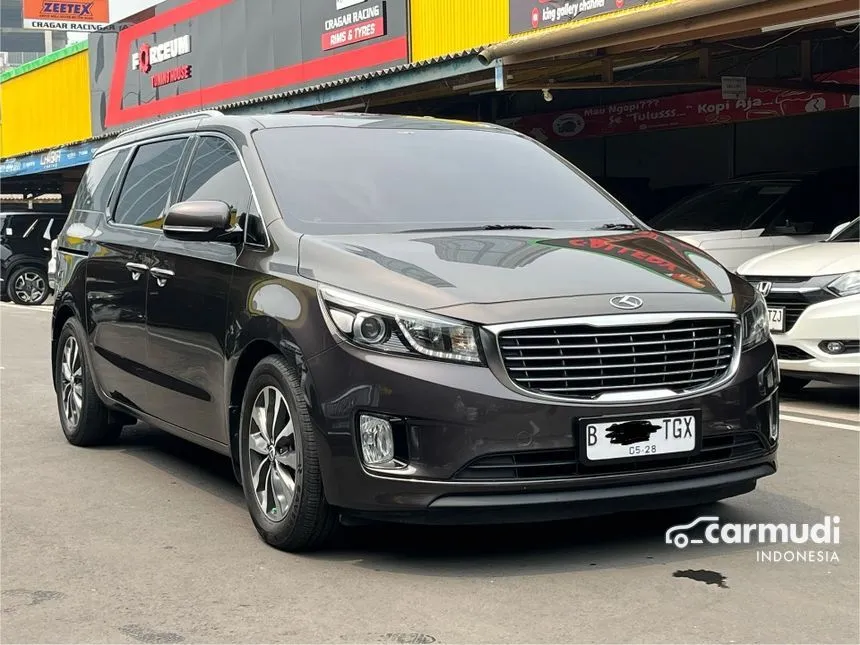 Jual Mobil KIA Grand Sedona 2017 Ultimate 3.3 di DKI Jakarta Automatic MPV Coklat Rp 350.000.000