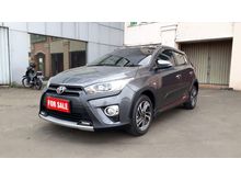 Toyota Yaris Heykers TRD Sportivo AT 2017 Abu Metalik Tangan Pertama Terawat Record TDP MURAH 28 JUTA BISA NEGO
