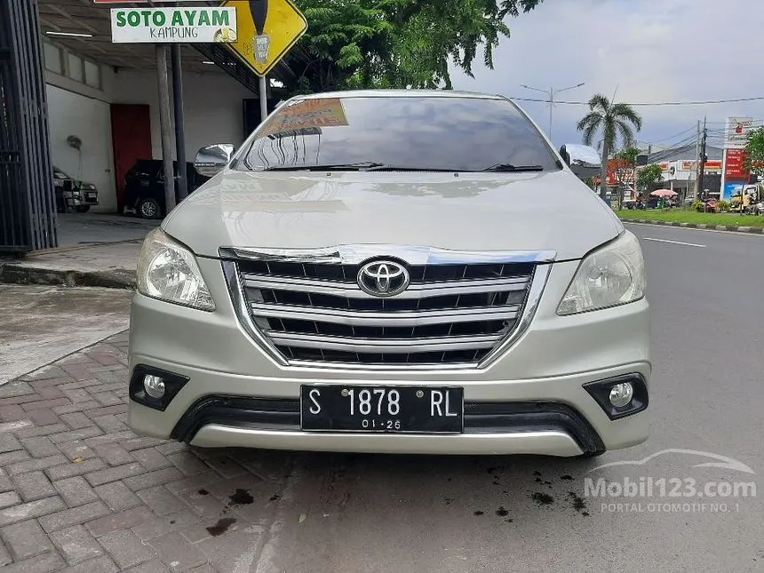 Jual Mobil Toyota Kijang Innova 2013 G 2.0 di Jawa Timur Automatic MPV Silver Rp 180.000.000