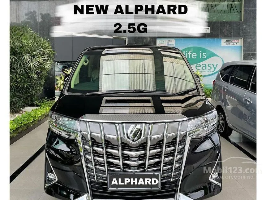 Jual Mobil Toyota Alphard 2023 G 2.5 di Jawa Barat Automatic Van Wagon Hitam Rp 1.275.000.000