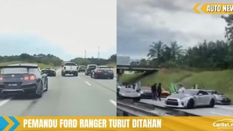 Polis Siasat Kes Konvoi Kenderaan Mewah Halang Lalu Lintas - 10 Individu Dipanggil