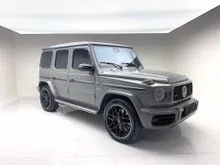 2022 Mercedes-Benz AMG G63 4.0 SUV GREY On BLACK. RARE COLOR. Carbon Interior. Low KM 16 Rb Record. MERCY G 63. HARGA BEST DEAL NEGOTIABLE YA