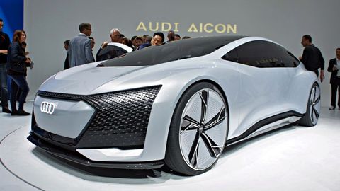 Frankfurt 2017: The Audi Aicon – A ‘Living Room’ Cabin With The Entire Windscreen As A Screen