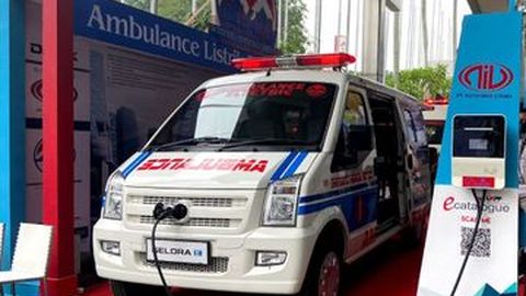 Ini Dia Ambulans Listrik Pertama di Indonesia