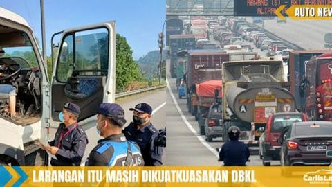 Kenderaan Berat Masih Dilarang Memasuki KL Pada Waktu Puncak