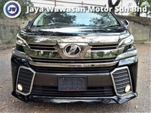 2015 Toyota Vellfire ZA japan spec UNREG TIPTOP COME TO VISIT OUR CARS MORE THAT 150 UNITS CAN CHOOSE