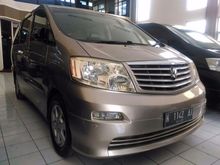 2004 Toyota Alphard type V super terawat dijual di malang