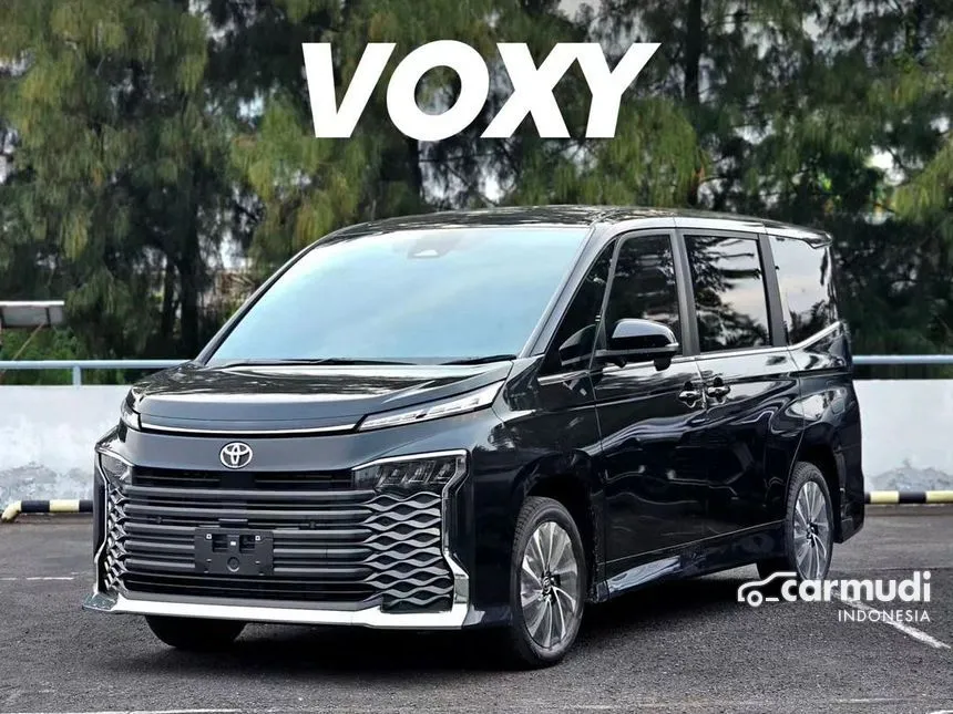 Jual Mobil Toyota Voxy 2024 2.0 di Sumatera Selatan Automatic Van Wagon Hitam Rp 590.000.000