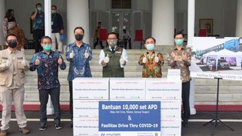 Pabrik Cikarang Belum Rampung, Hyundai Sudah Bantu Jabar Rapid Test Corona