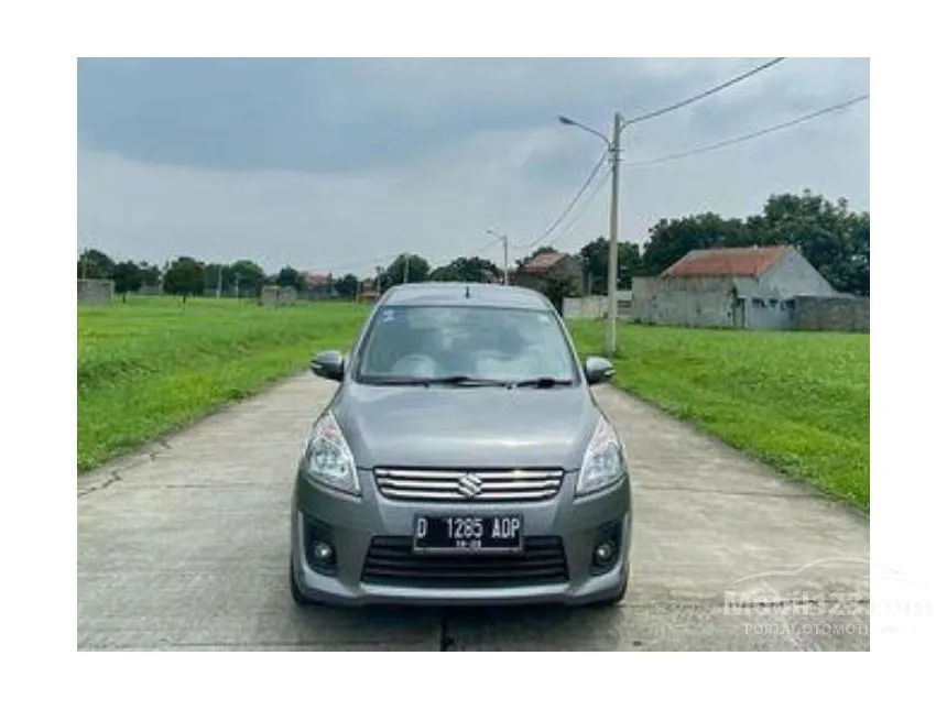 Jual Mobil Suzuki Ertiga 2015 GX 1.4 di Jawa Barat Manual MPV Abu