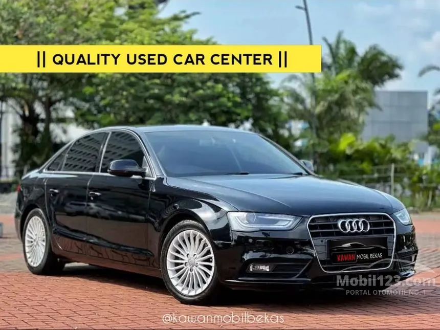 Jual Mobil Audi A4 2013 TFSI 1.8 di DKI Jakarta Automatic Sedan Hitam Rp 180.000.000
