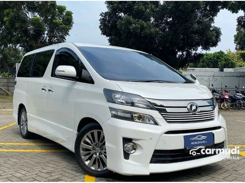 Jual Mobil Toyota Vellfire 2013 Z 2.4 di DKI Jakarta Automatic Van Wagon Putih Rp 330.000.000