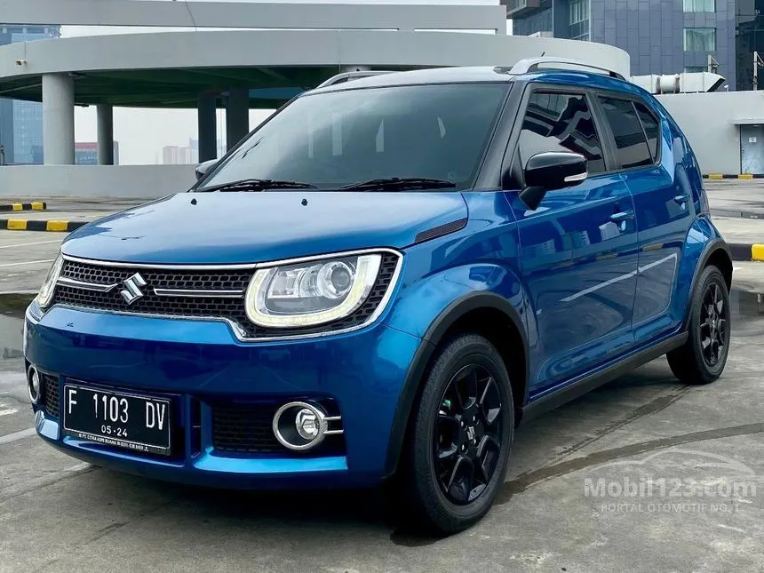 Jual Mobil Suzuki Ignis 2019 GX 1.2 di Jawa Barat Manual Hatchback Biru Rp 110.000.000