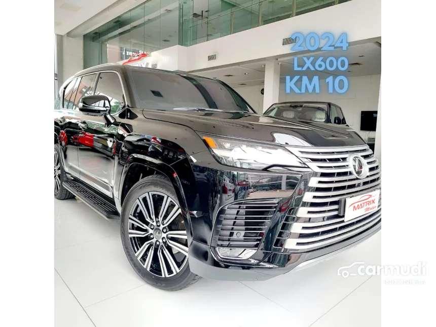 Jual Mobil Lexus LX600 2024 3.4 di DKI Jakarta Automatic Wagon Hitam Rp 3.900.000.000