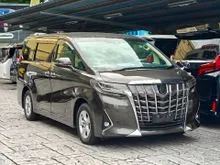 2020 Toyota Alphard 2.5 X 2 Power Doors Grade 4.5/B 37K KM Unreg