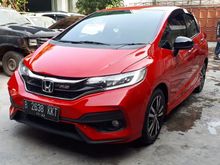 Honda Jazz 1.5 RS Hatchback Automatic Tahun 2018 Red Top Condition, Nyaman, Irit, KM Asli 10 Ribuan, Cool and full Gress body