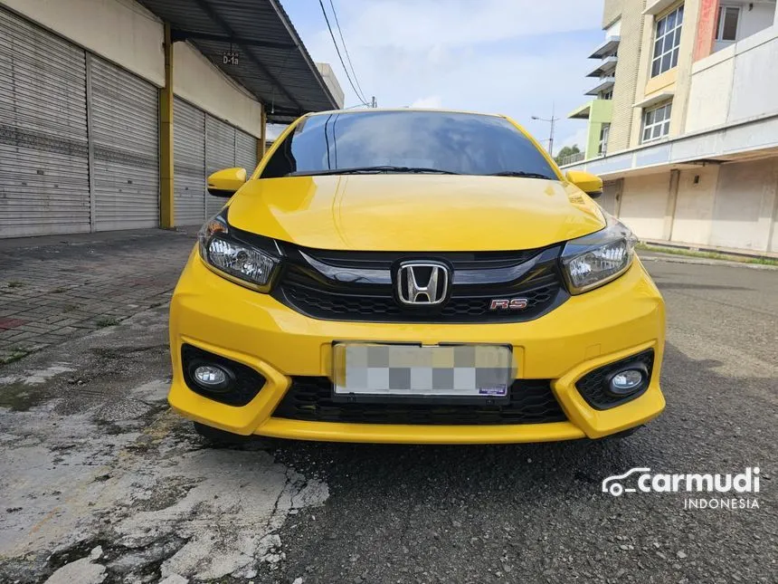 Jual Mobil Honda Brio 2022 RS 1.2 di Jawa Barat Automatic Hatchback Kuning Rp 175.000.000