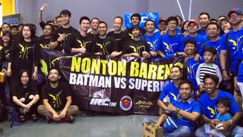IRC &  Zeneos Ajak Komunitas Nonton Batman Vs Superman