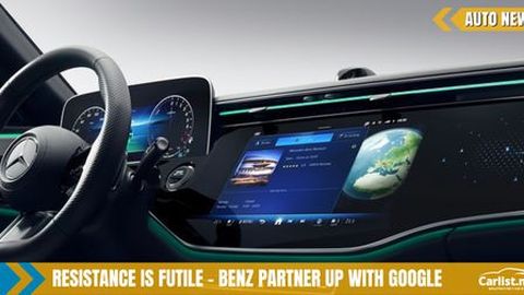 Mercedes partner up with Google - Finally, Youtube and Maps on Mercedes' high-def screens!