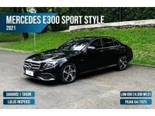 2021 Mercedes-Benz E300 2.0 Avantgarde SportStyle Sedan BISA NEGO TERMURAH [DP MINIM]
