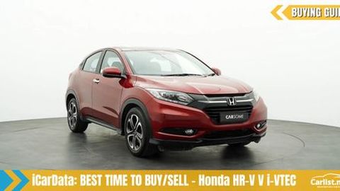 iCarData: The Best Time To Buy/Sell - Honda HR-V V i-VTEC (2017)