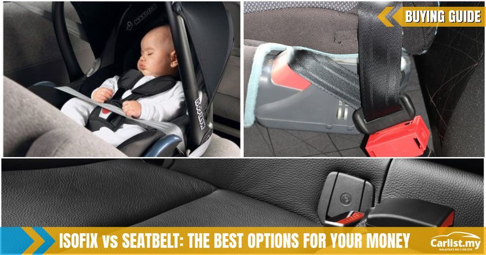 Is Isofix better than seatbelt?