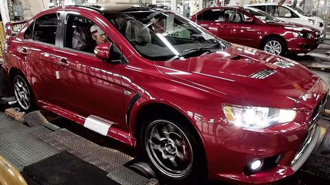 VIDEO: Watch Mitsubishi Build The Lancer Evolution Final Edition