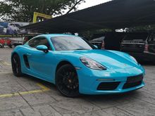 2018 Porsche 718 2.0 Cayman PDLS PLUS SPORT CHRONO PACK