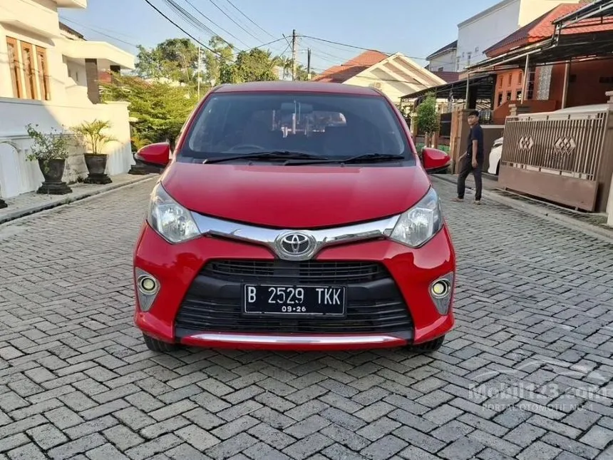 Jual Mobil Toyota Calya 2016 G 1.2 di Kalimantan Selatan Automatic MPV Merah Rp 130.000.000