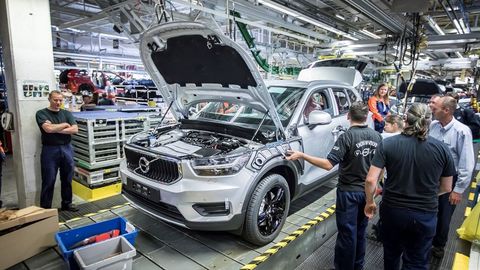 Volvo XC40 Production Begins in Belgium