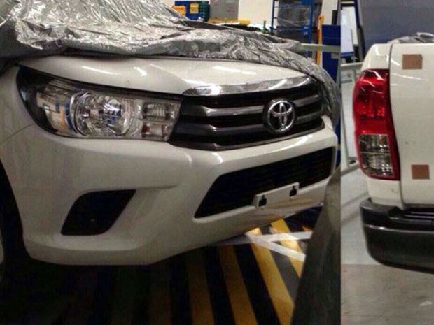 Mata New Toyota Fortuner (Hilux) Mulai Mengintip