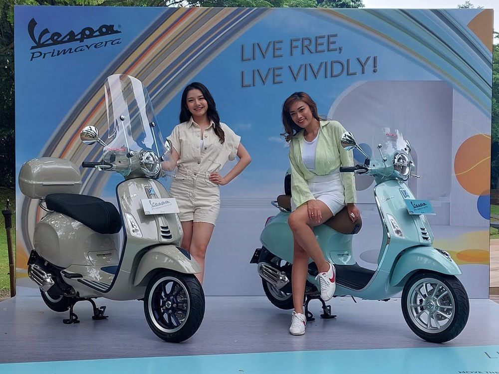 WarnaWarna Terbaru Model Vespa di Indonesia, Kayak Gini Tampilannya