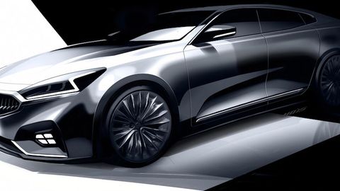 Kia Teases Next-Generation Cadenza Luxury Sedan, Optima K5’s Big Brother