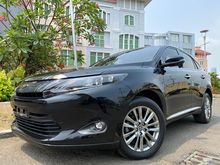 2015 Toyota Harrier 2.0 XU60 SUV Nik2015 Black On Black Km30rb Panoramic Sunroof PBD TDP.175JT