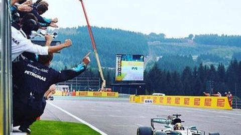 Lewis Hamilton Perkasa di GP F1 Belgia 2017
