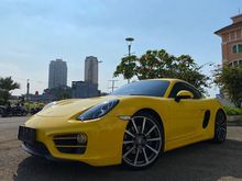 2013 Porsche Cayman 2.7 981 Coupe PDK Yellow On Black-Yellow TDP300JT Harga Super Murah
