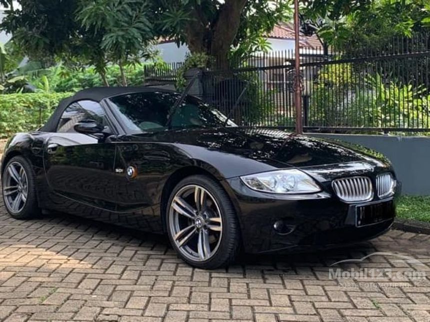 Jual Mobil BMW Z4 2004 E85 3.0 di Banten Automatic Convertible Hitam Rp