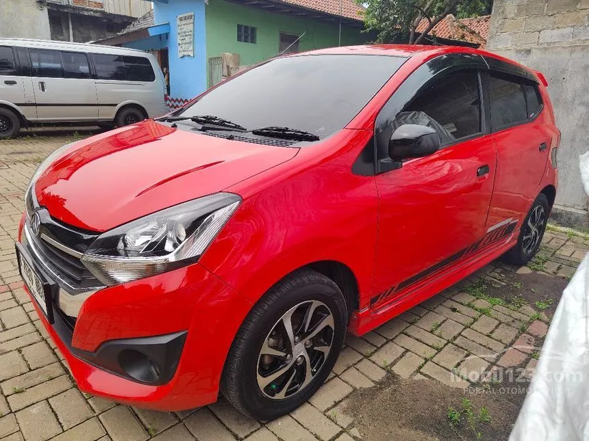 Jual Mobil Daihatsu Ayla 2018 X 1.2 di Jawa Barat Manual Hatchback Merah Rp 98.000.000