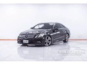 2012 Mercedes-Benz E250 2.1 CDI BlueEFFICIENCY Coupe