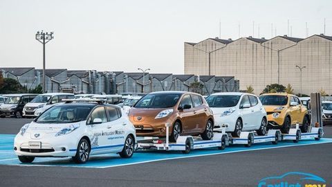 Nissan Motors Japan Introduces Fully-Automated Towing System At Oppama Plant