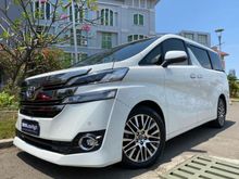 2015 Toyota Vellfire 2.5 G Van Wagon Nik2015 New Model White On Black Pilot Seat PBD #AUTOHIGH #MUST HAVE